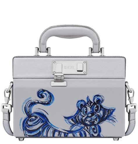 dior tiger collection|Dior Lock DIOR AND KENNY SCHARF Handbag Gray Smooth .